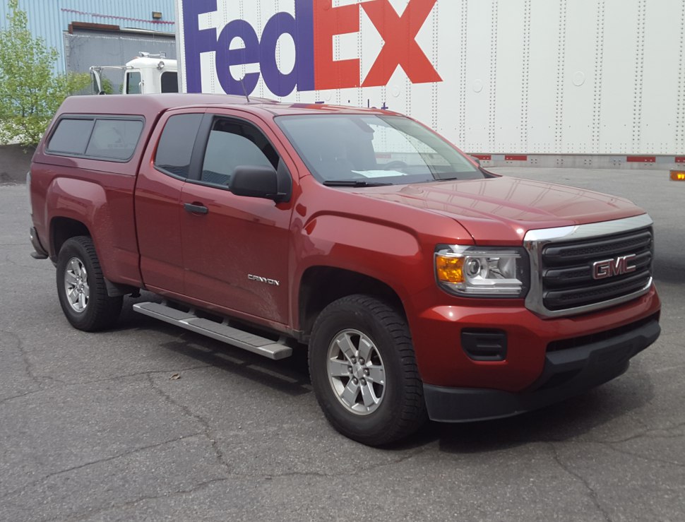 GMC Canyon technical specifications and fuel economy